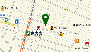 サンピア東大宮駐輪場 Bエリアの地図画像