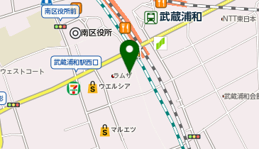 市営武蔵浦和駅南自転車駐車場の地図画像