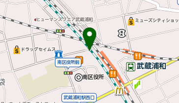 市営武蔵浦和駅西自転車等駐車場の地図画像