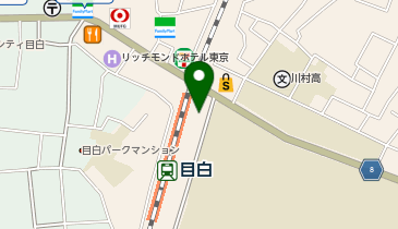 目白駅東自転車駐車場の地図画像