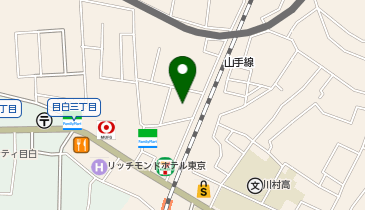 目白駅北自転車駐車場の地図画像