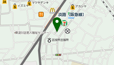 サイカパーク淡路第2自転車駐車場の地図画像