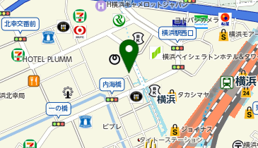 横浜駅西口第12駐輪場」(横浜市西区-バイク駐車場-〒220-0004)の地図