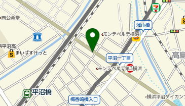 平沼橋駅駐輪場の地図画像