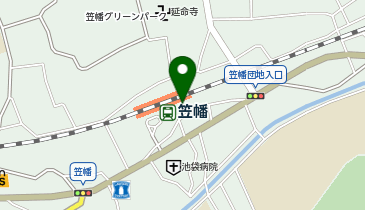 Cyclepark 笠幡駅第二自転車駐車場の地図画像