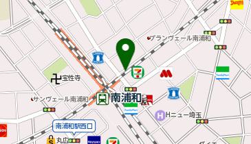 Cyclepark 南浦和高架下第1自転車駐車場の地図画像