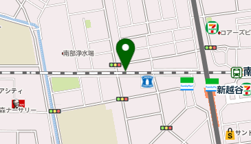 Cyclepark 新越谷駅西口自転車駐車場の地図画像