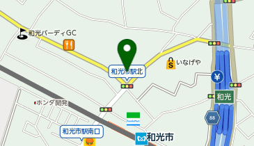 Cyclepark 和光市駅北口立体自転車駐車場の地図画像