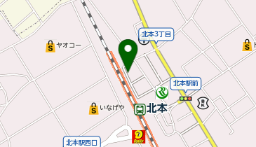 Cyclepark 北本駅東第1自転車駐車場の地図画像