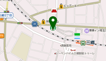 Cyclepark 三郷駅北口自転車駐車場の地図画像