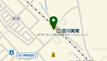 Cyclepark 吉川美南駅西自転車駐車場の地図画像