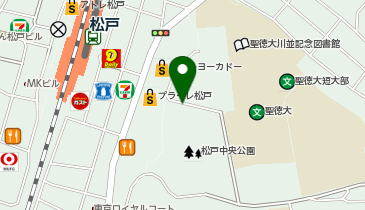 Cyclepark 松戸駅相模台第2自転車駐車場の地図画像