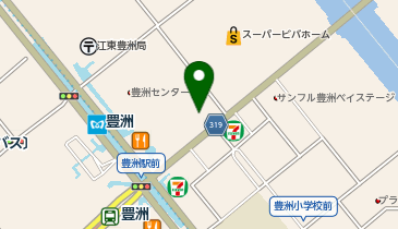 Cyclepark 豊洲三丁目自転車駐車場の地図画像