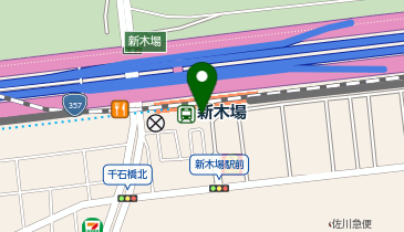 Cyclepark 江東区立新木場駅南自転車駐車場の地図画像