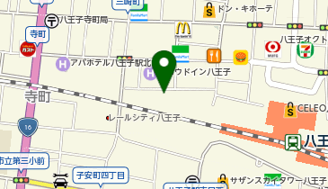 Cyclepark 八王子駅北口旭町自転車駐車場の地図画像