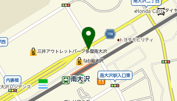 Cyclepark 南大沢駅第2バイク自転車駐車場の地図画像