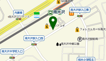 Cyclepark 南大沢駅第1バイク自転車駐車場の地図画像