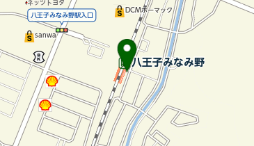 Cyclepark 八王子みなみ野駅東自転車駐車場の地図画像