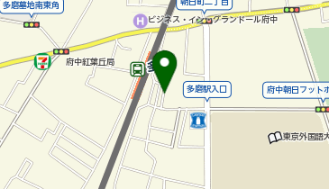 Cyclepark 多磨駅東口自転車駐車場の地図画像