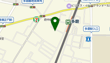 Cyclepark 多磨駅西口自転車駐車場の地図画像