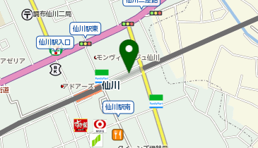 Cyclepark 仙川駅東自転車駐車場の地図画像