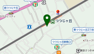 Cyclepark つつじヶ丘駅南口西自転車駐車場の地図画像