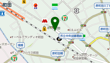 Cyclepark 町田ターミナル自転車駐車場の地図画像