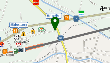 Cyclepark 鶴川駅東側バイク自転車駐車場の地図画像