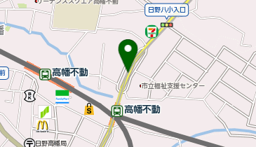 Cyclepark 高幡不動駅北第5自転車駐車場の地図画像