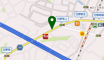 Cyclepark 日野駅西第2自転車駐車場の地図画像