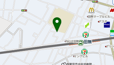 Cyclepark 田無駅北口第1自転車駐車場の地図画像