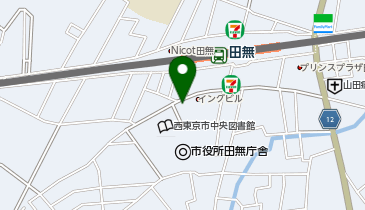 Cyclepark 田無駅南口自転車駐車場の地図画像