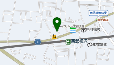 Cyclepark 西武柳沢駅北口第1-2自転車駐車場の地図画像