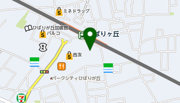 Cyclepark ひばりヶ丘駅南口自転車駐車場の地図画像