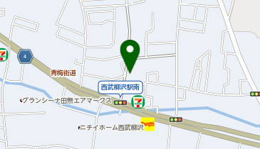 Cyclepark 西武柳沢駅南口自転車駐車場の地図画像