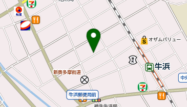 Cyclepark 牛浜駅西口自転車駐車場の地図画像