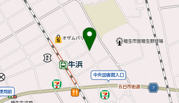 Cyclepark 牛浜駅東口自転車駐車場の地図画像