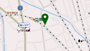 Cyclepark 熊川駅東自転車駐車場の地図画像
