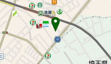 Cyclepark 清瀬駅南口第2自転車駐車場の地図画像