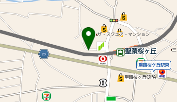 Cyclepark 聖蹟桜ヶ丘駅西自転車駐車場の地図画像