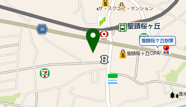 Cyclepark 聖蹟桜ヶ丘駅南自転車駐車場の地図画像