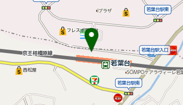 Cyclepark 若葉台駅前自転車駐車場の地図画像