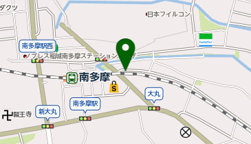 Cyclepark 南多摩駅東自転車駐車場の地図画像