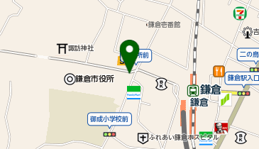 Cyclepark 鎌倉駅西口暫定自転車駐車場の地図画像