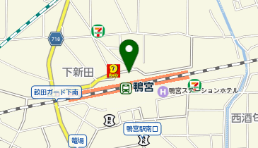 Cyclepark 鴨宮駅北口自転車駐車場の地図画像