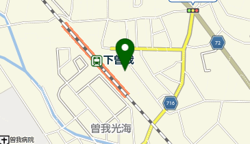 Cyclepark 下曽我駅自転車駐車場の地図画像