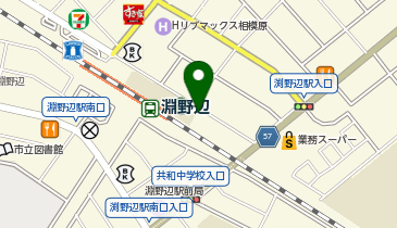 Cyclepark 淵野辺駅北口自転車駐車場の地図画像