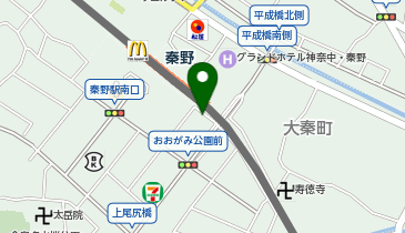 Cyclepark 秦野駅南口第1・第2自転車駐車場の地図画像