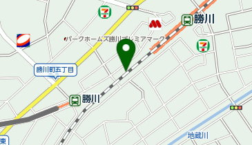 Cyclepark JR勝川駅西自転車駐車場の地図画像