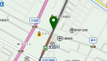 Cyclepark 太田川駅北自転車駐車場の地図画像